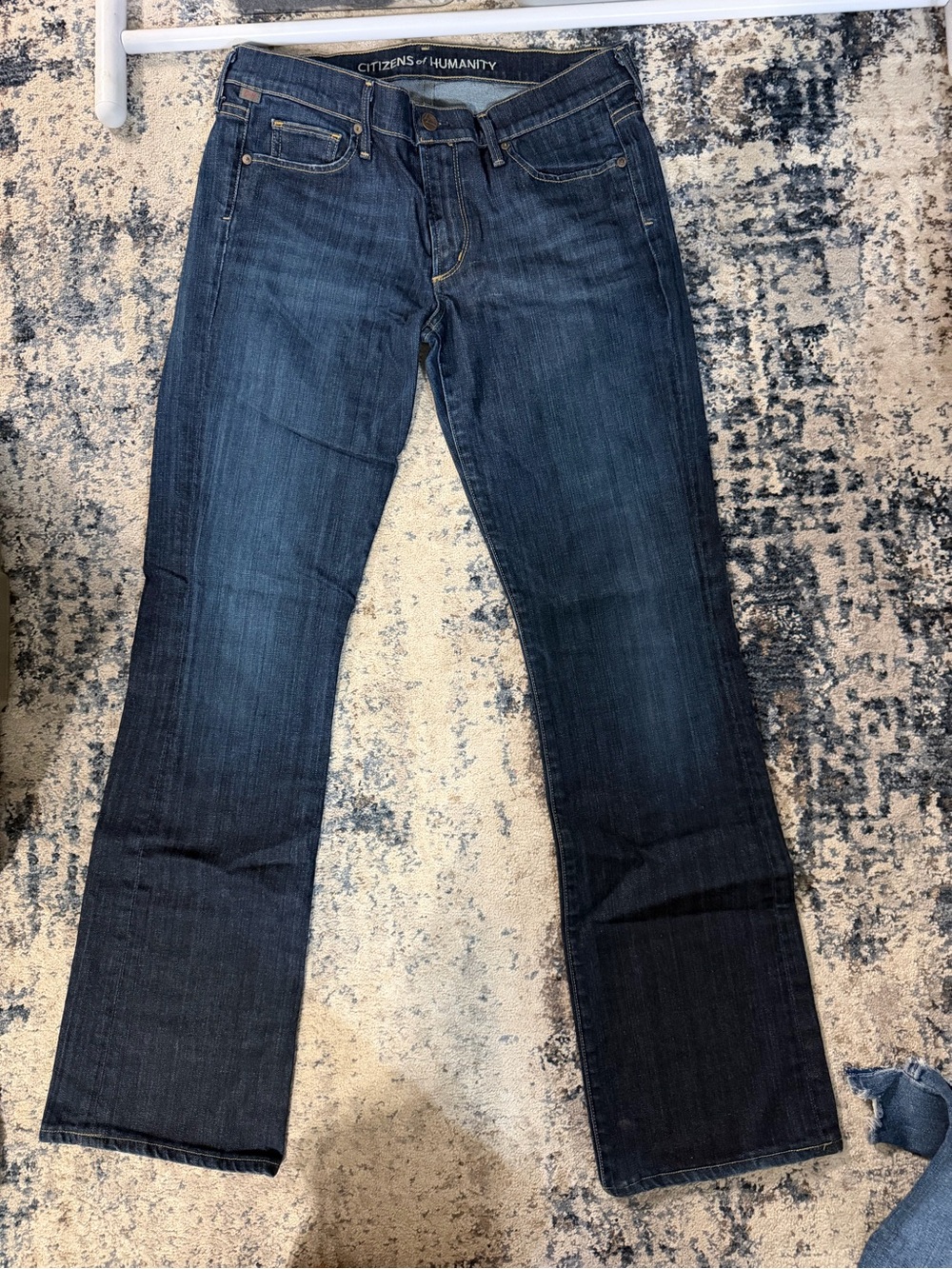 Citizens of Humanity Dark Indigo Bootcut Jeans